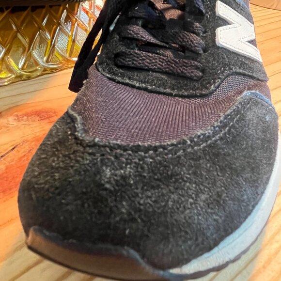 Women's Black and White New Balance X-70 Sneakers Size 6.5 - Picture 2 of 13